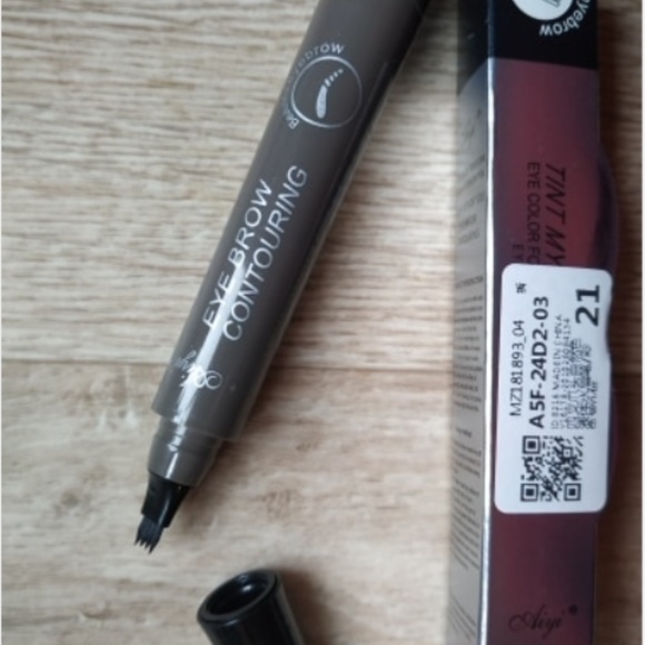 ❤️Waterproof eyebrow contouring black and gray❤️ - Picture 9 of 11